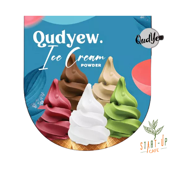 

Qudyew Bubuk Es Krim Kemasan 1 KG ( 16 Varian Rasa ) Ice Cream Powder Premium Import Taiwan