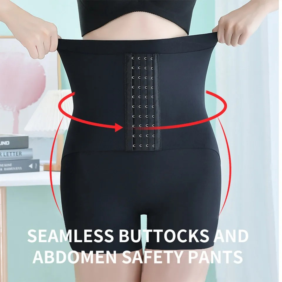GO2SLIM Seamless Pants Korset Celana Pendek Pengecil Perut Pinggang Press Body