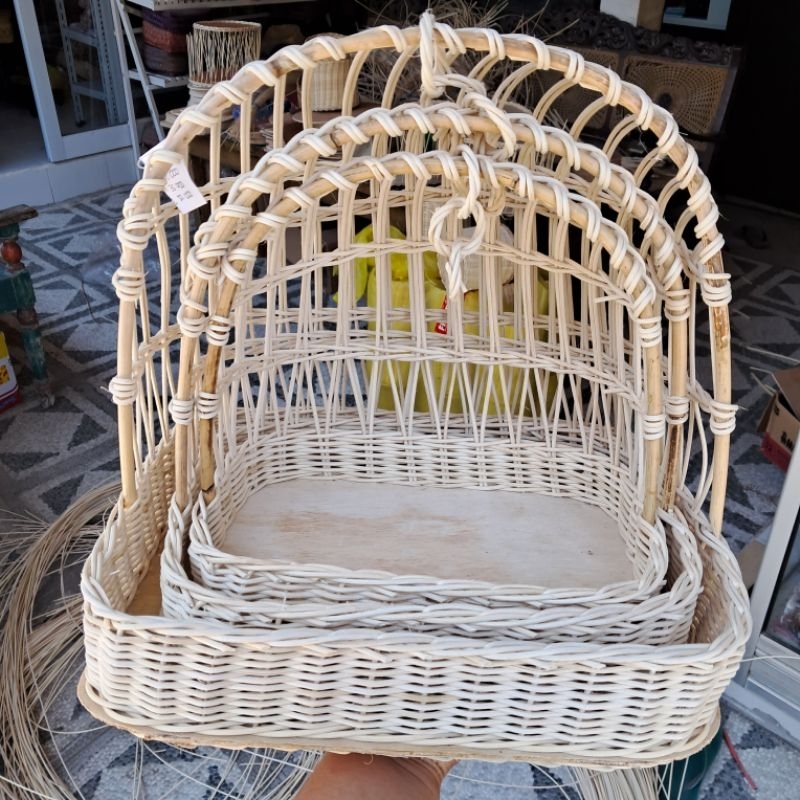 kiara set (rotan hantaran premium) by keranjangrotanbali