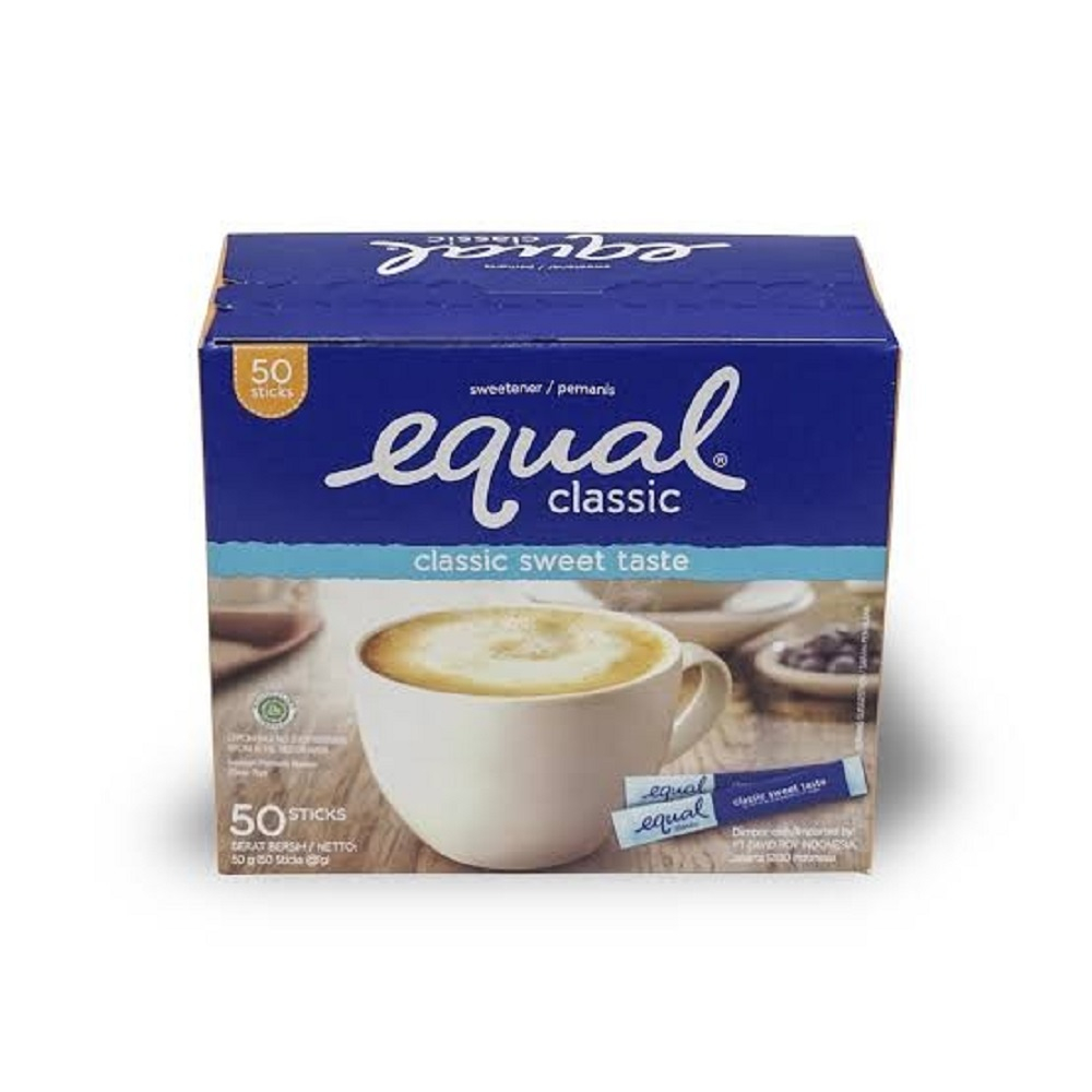 

Pengganti Gula Equal Pemanis Bebas Kalori