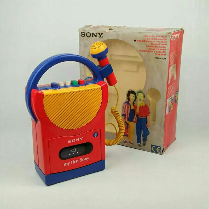TAPE PLAYER SONY TCM-4500 | MY FIRST SONY