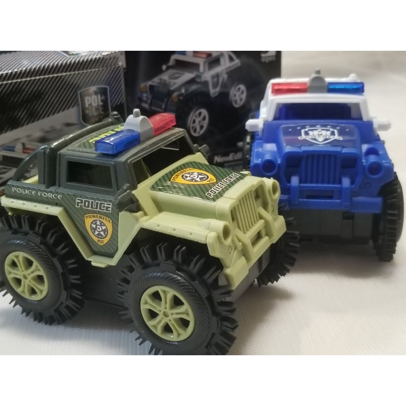 POLICE tiping car // MAINAN MOBIL POLISI KECIL