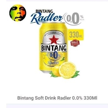 Bintang radler soda lemon 320