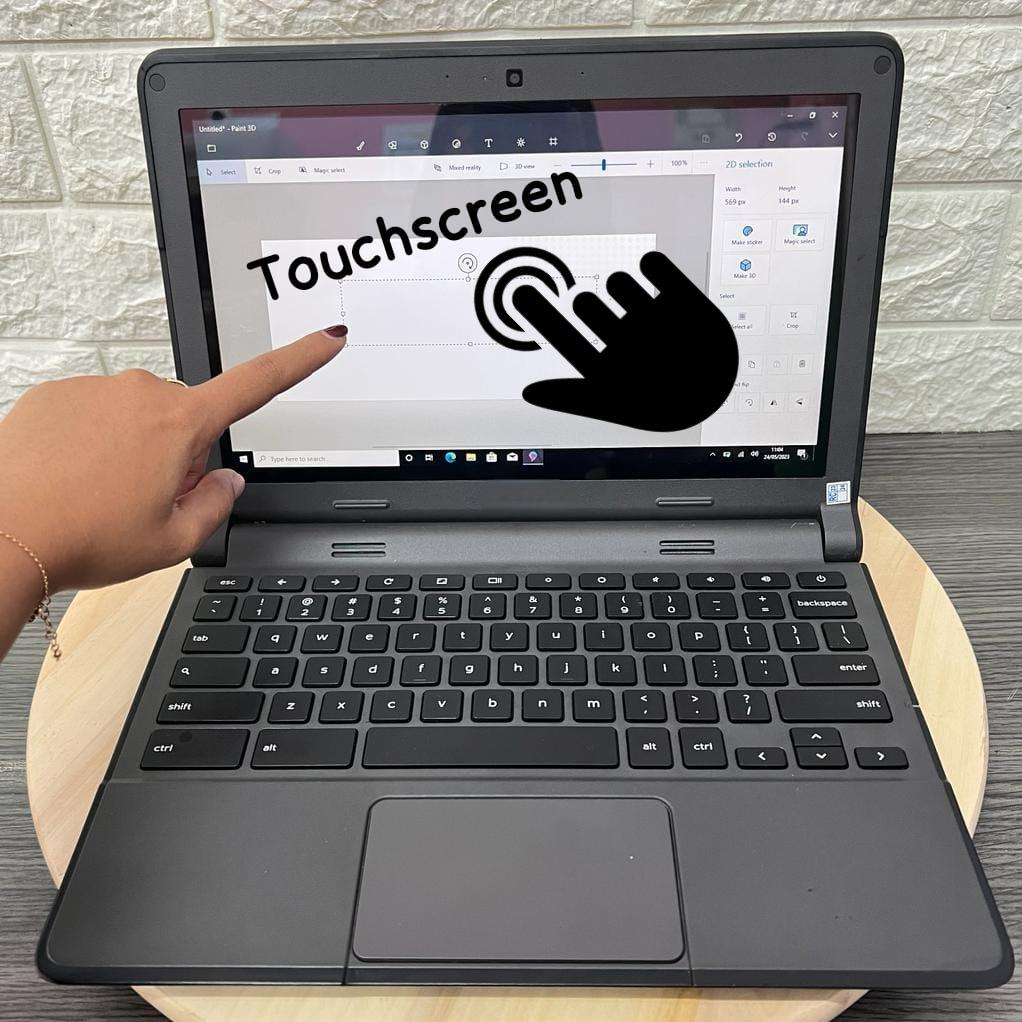 Laptop Dell D09 Layar Sentuh | Laptop Dell Chromebook P22T