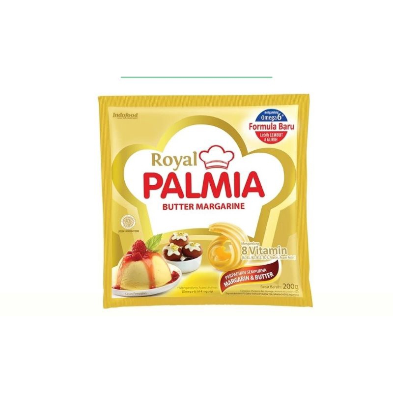 

Margarin Palmia 200gr Serbaguna dan Royale