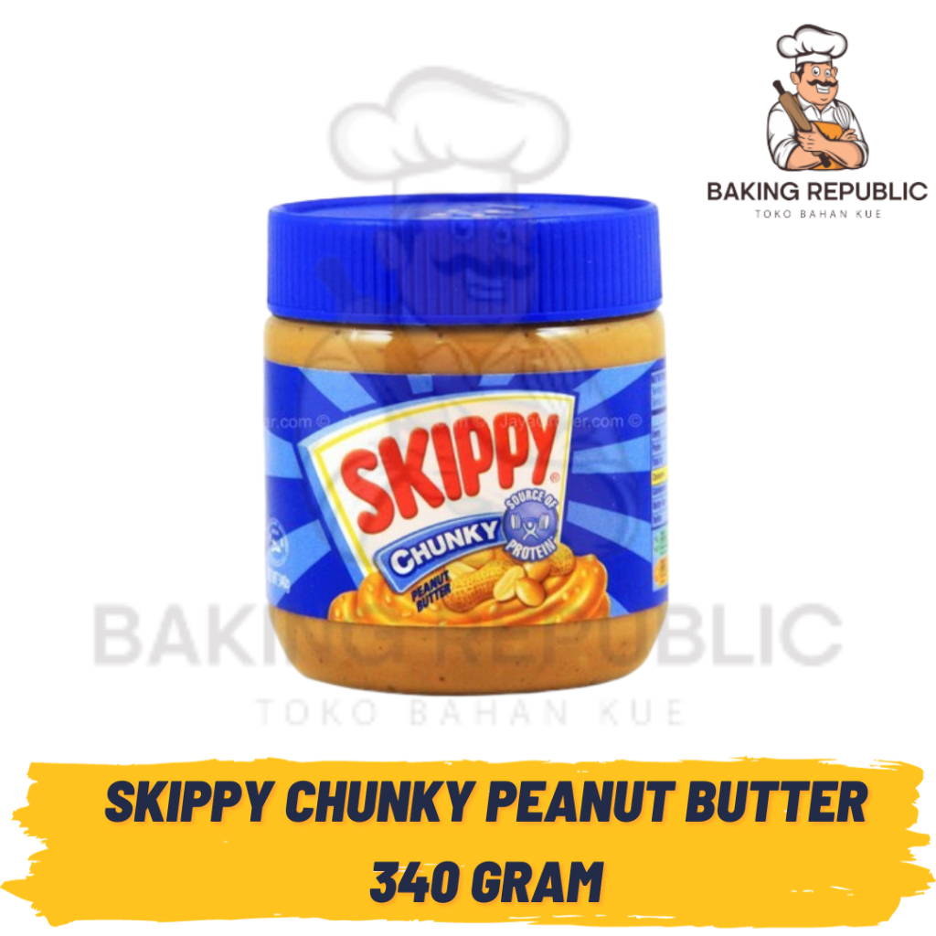 

SKIPPY CHUNKY PEANUT BUTTER | 340 GRAM + BUBBLE WRAP | SELAI SKIPPY