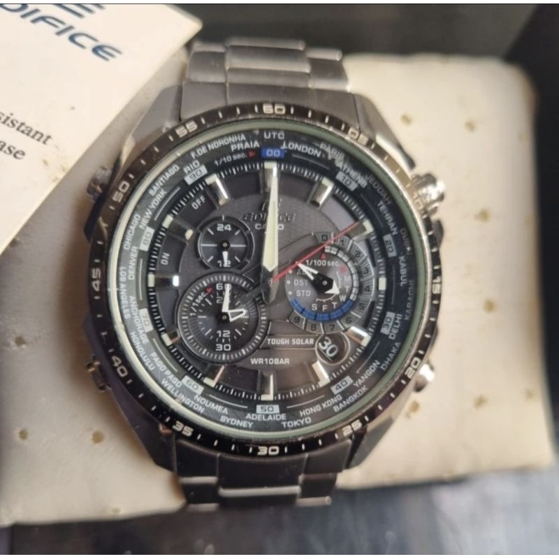 Casio Edifice Solar EQS 500 46mm with Original Box