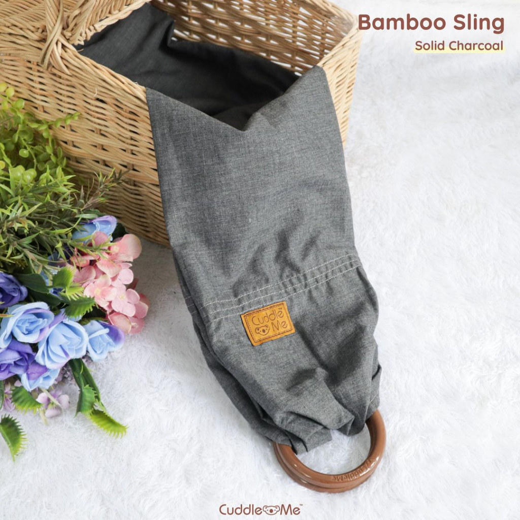 (ORI)Bamboo Sling Cuddleme | Gendongan Sling | Gendongan Bayi | Gendongan Praktis
