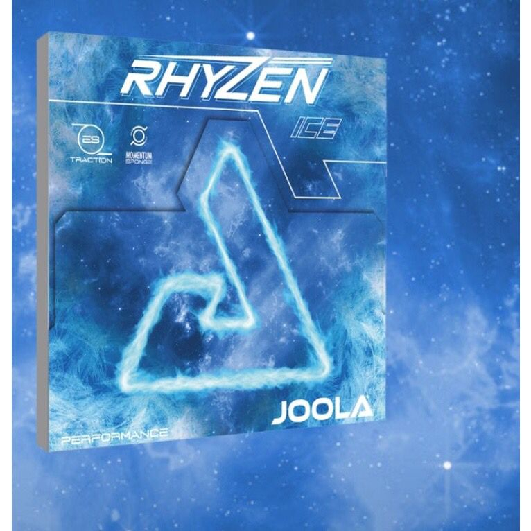 ORIGINAL JOOLA RHYZEN ICE Karet Rubber Bat Bet Ping Pong Tenis Meja BARU dan SEGEL