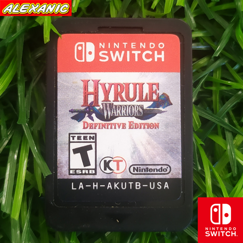 HYRULE WARRIORS DEFINITIVE EDITION Nintendo Switch Game NO BOX
