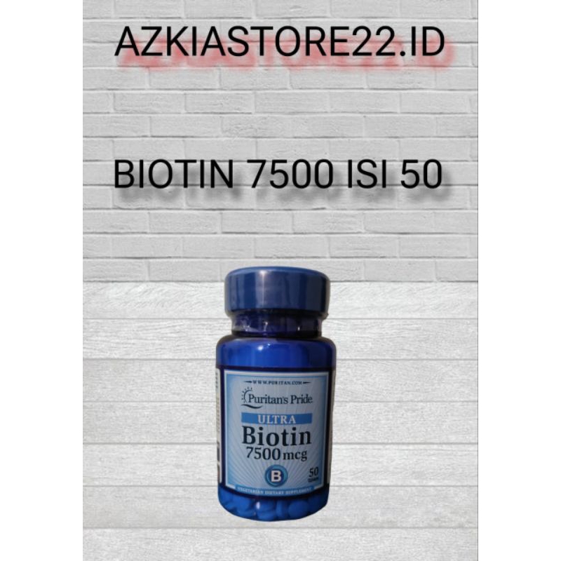 BIOTIN 7500MCG ISI 50