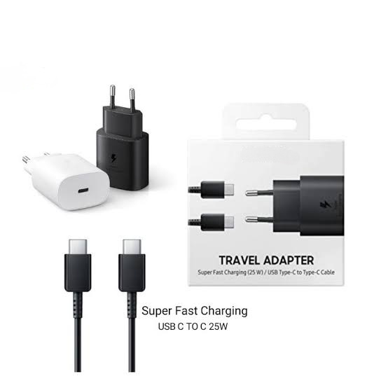 Charger Samsung TYPE C Original Fast Charging A20 A24 A30 A31 A32 A33 A34 A50 A51 A52 A53 A54 A70 Ca