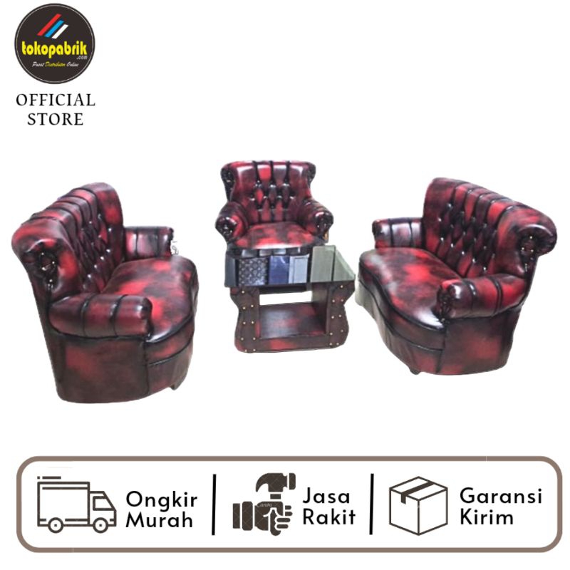 Sofa Jaguar Jumbo 321 / Sofa Jaguar 221 Minimalis / Sofa Sopa Tamu Modern Murah Cirebon Tegal Brebes