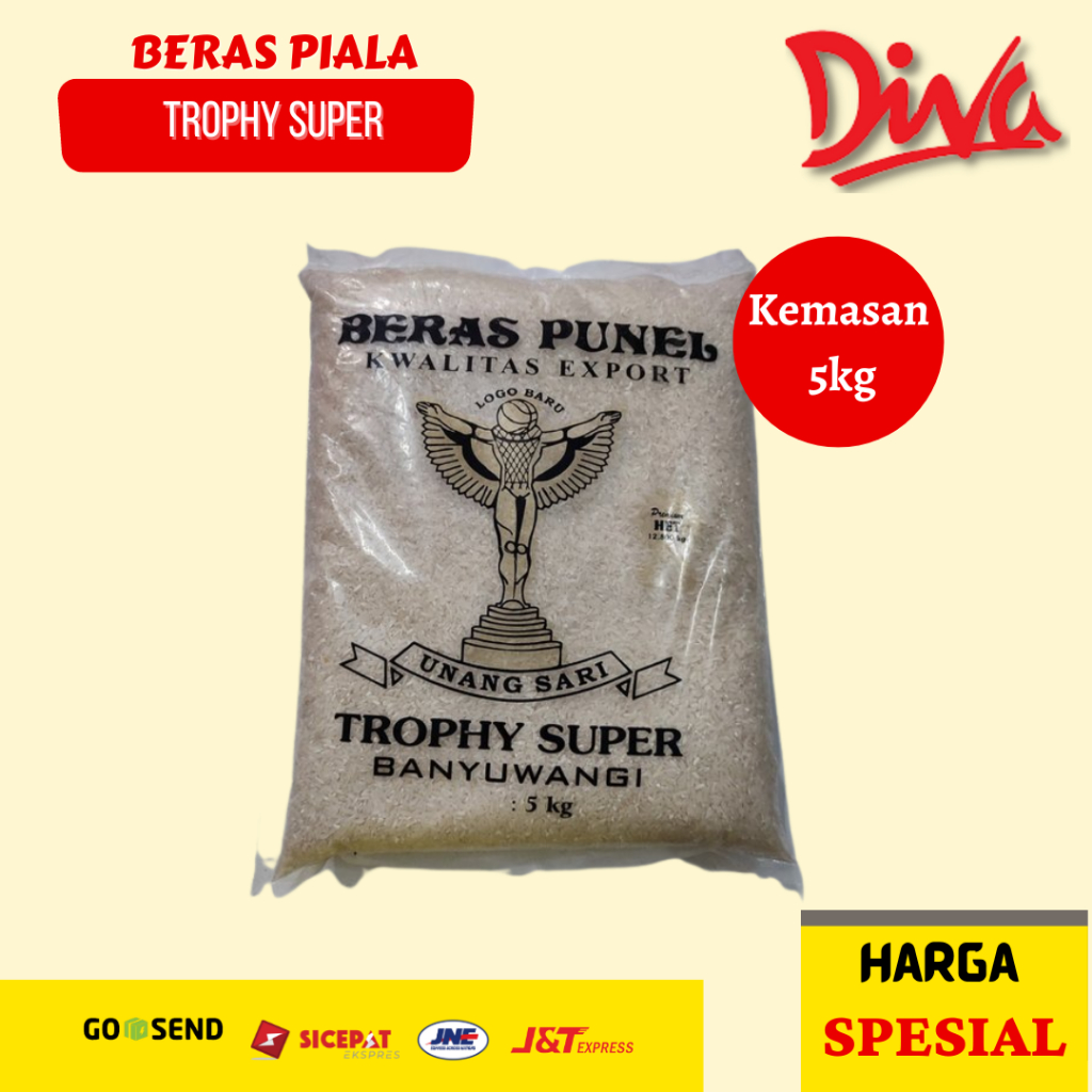 

[5kg] Beras Punel cap Piala Dunia | Trophy Super