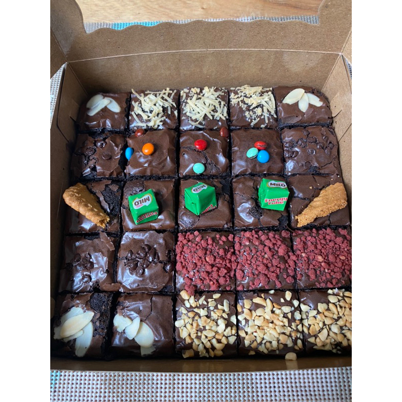 

fudgy brownies 25 sekat