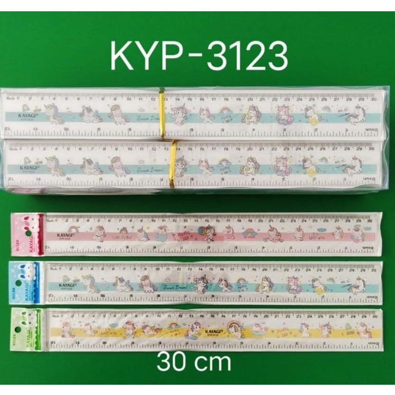 

Kayagi Ruler / Penggaris 30CM KYP-3123