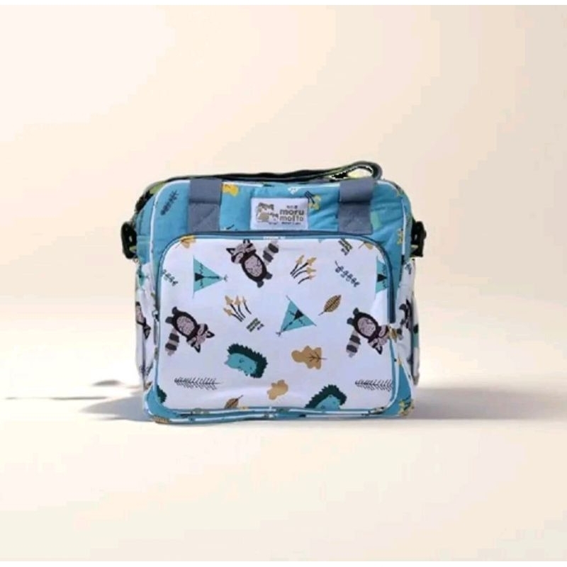 Tas Bayi Dialogue Moru Motto Tas Bayi 3 In 1 Medium Diaper Bag Little  Raccoon Series MMT 7001