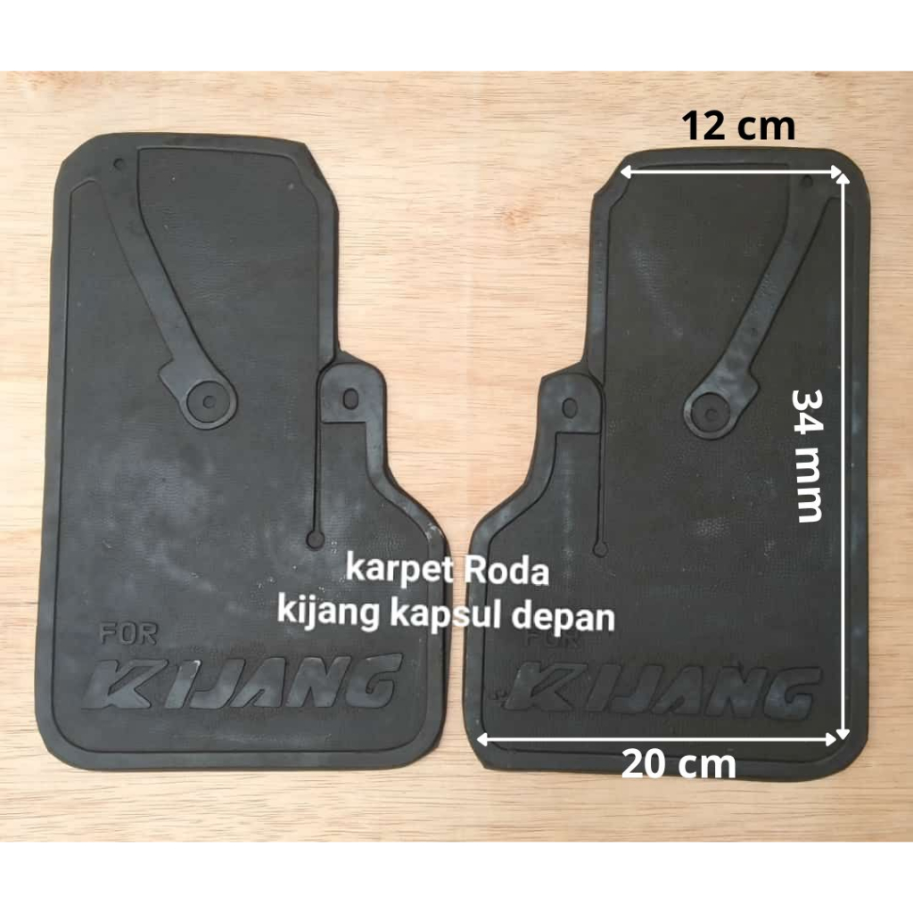 Karpet roda / mudguard / kepet lumpur mobil kijang kapsul