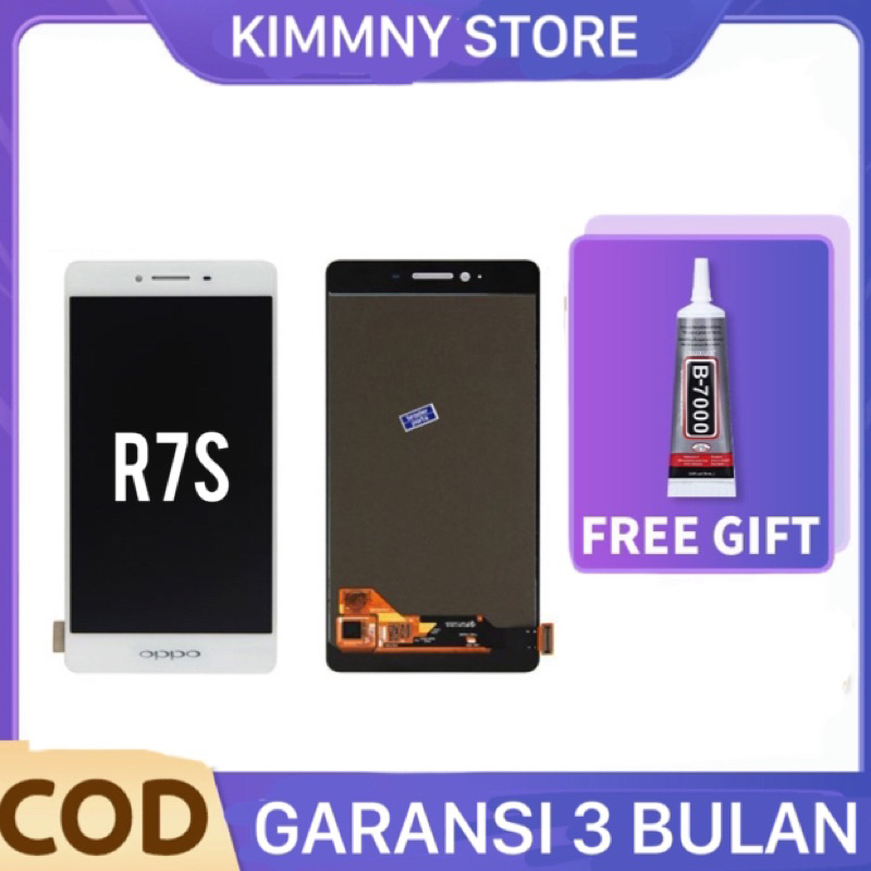 LCD TOUCHSCREEN FULLSET R7S BERGARANSI