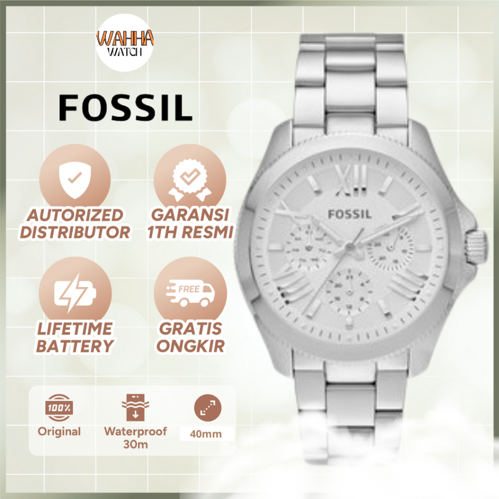 Jam Tangan AM4509 - Jam Tangan Wanita  Original -  AM4509 Cecile Multifunction [BERGARANSI]