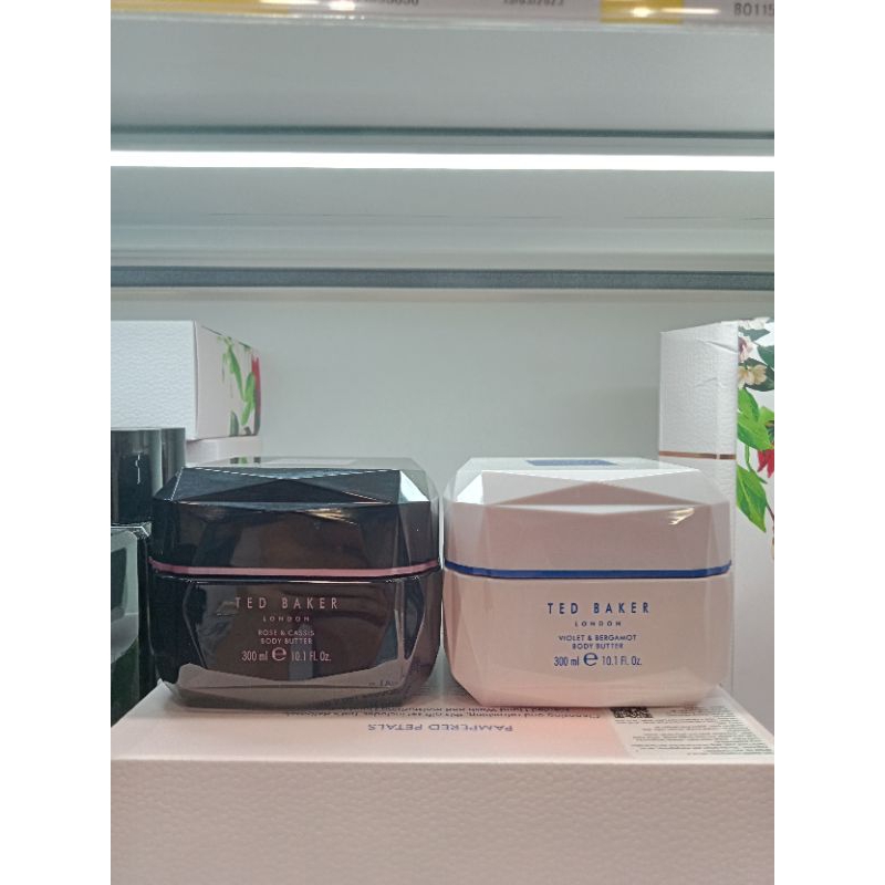 TED BAKER BODY BUTTER VIOLET BERGAMOT & ROSES CASSIS (300G)
