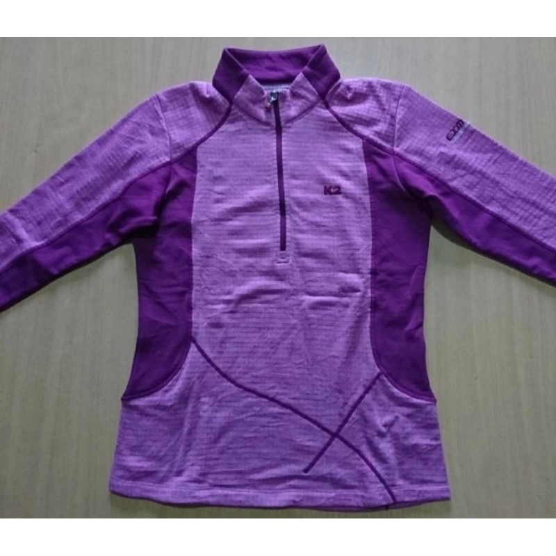 Baselayer seri Power Dry size S kaos outdoor gunung wanita K2