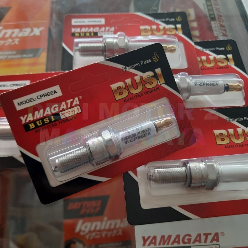 Busi Racing Iridium Power Kharisma / Supra X125 / Vixion / Satria FU CPR6EA Yamagata