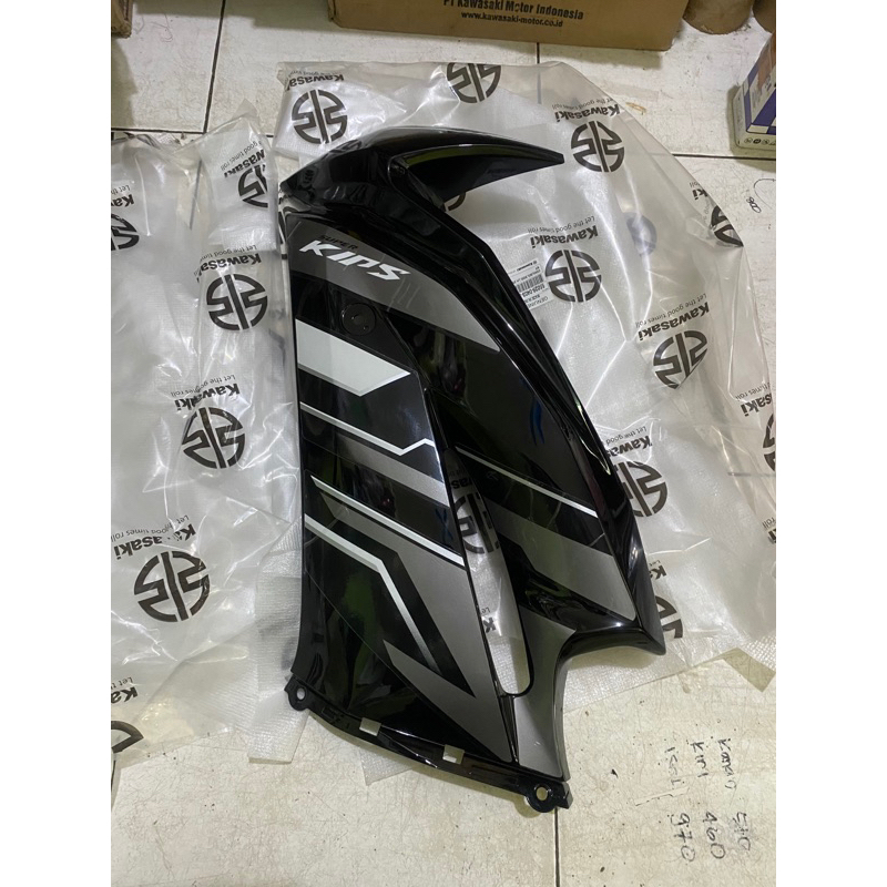 Kiri Fairing sayap ninja rr new Kiri abu silver 2015
