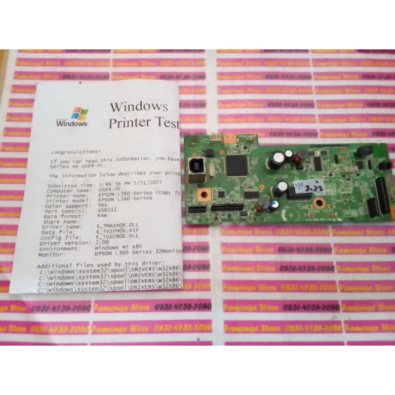 Mainboard Epson L360 Mainboard L360