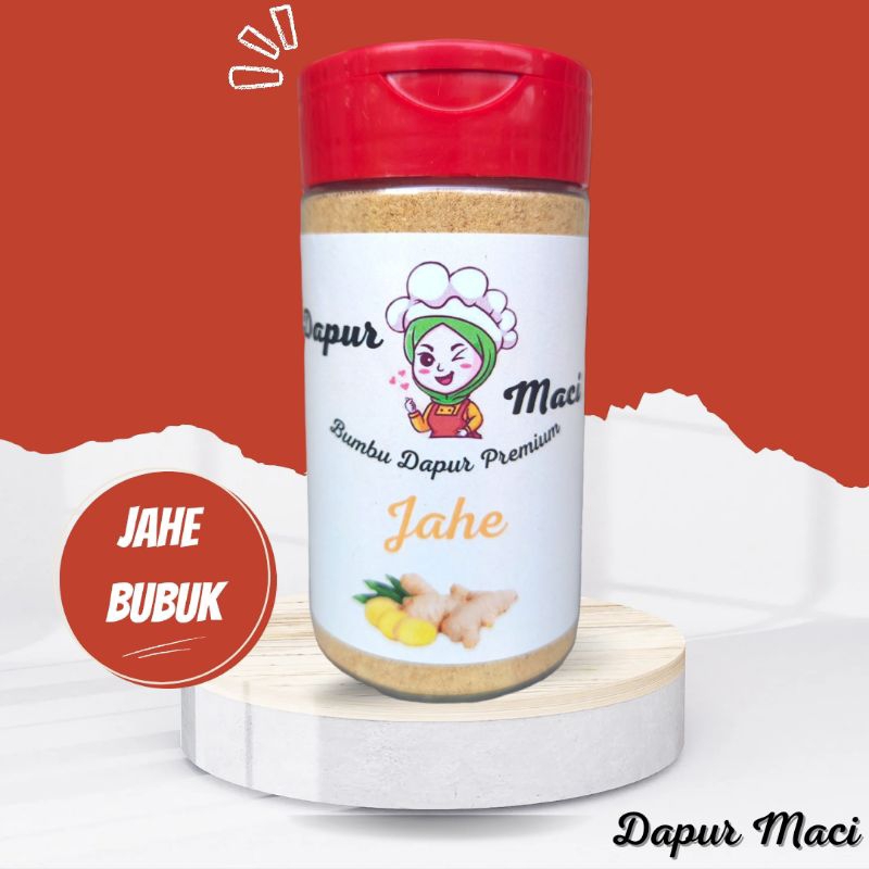 

Jahe Bubuk / Ground Ginger / Bumbu Dapur Bubuk Botol 50 Gr - Dapur Maci