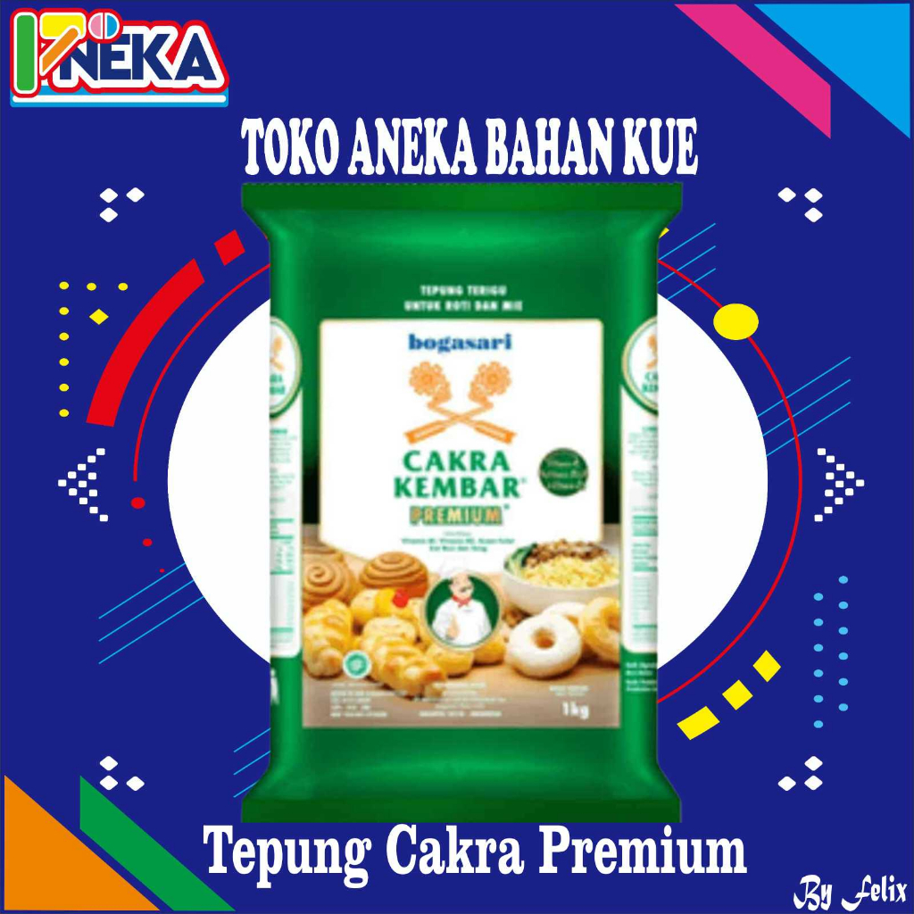 

Tepung Terigu Cakra Kembar Premium 1Dus