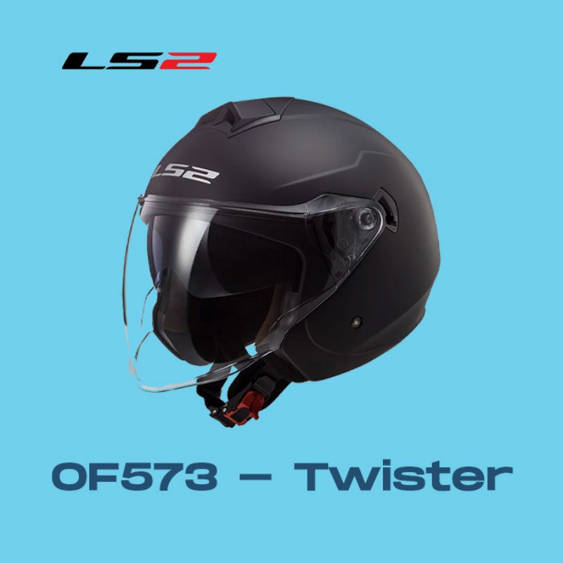 Helm LS2 OF573 Twister Open Face Helmet