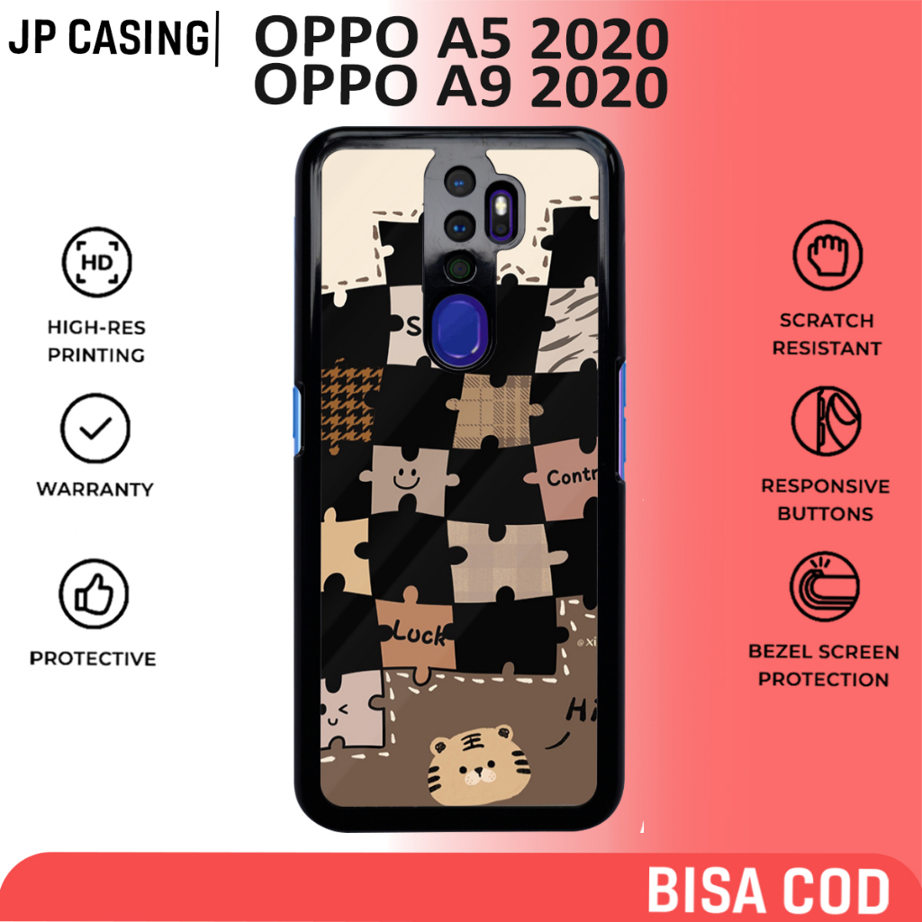 case oppo a5 2020 a9 2020 terbaru motif aesthetic cute 3 hitam keren cute casing cewek hp mewah baha