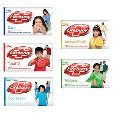 HEMAT...isi 5 pcs Lifebuoy Sabun Mandi Batang  [80gr] harga termurah..!!!!