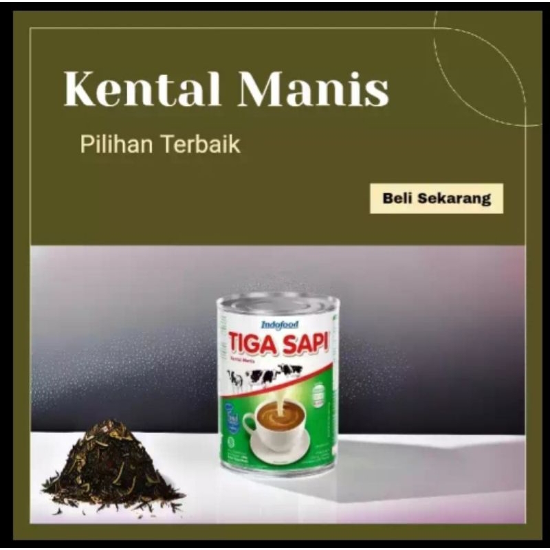 

susu kental manis tiga sapi 500 gram