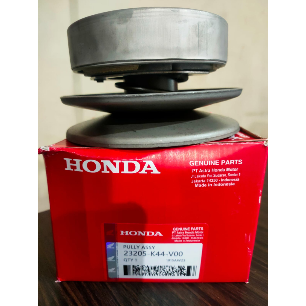K44 Pully Assy Kampas Ganda Kopling Rumah Mangkok Beat Pop Street Esp New FI Scoopy F1 Baru LED