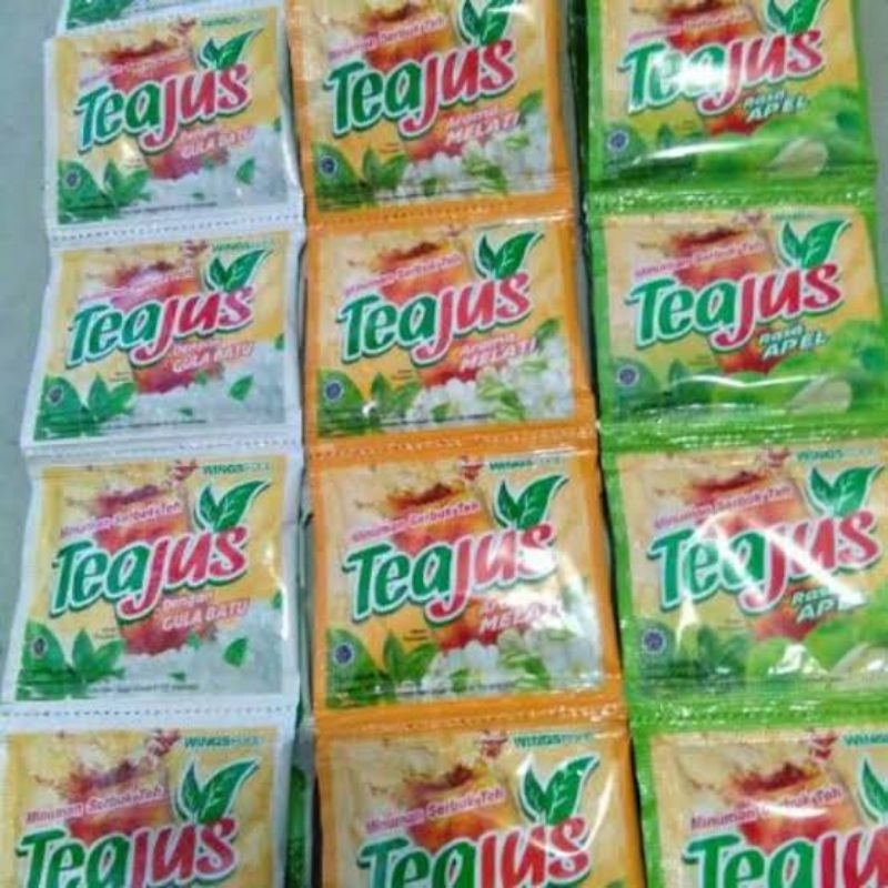 

Teajus Renceng 10 sachet , Teajus Aneka Rasa