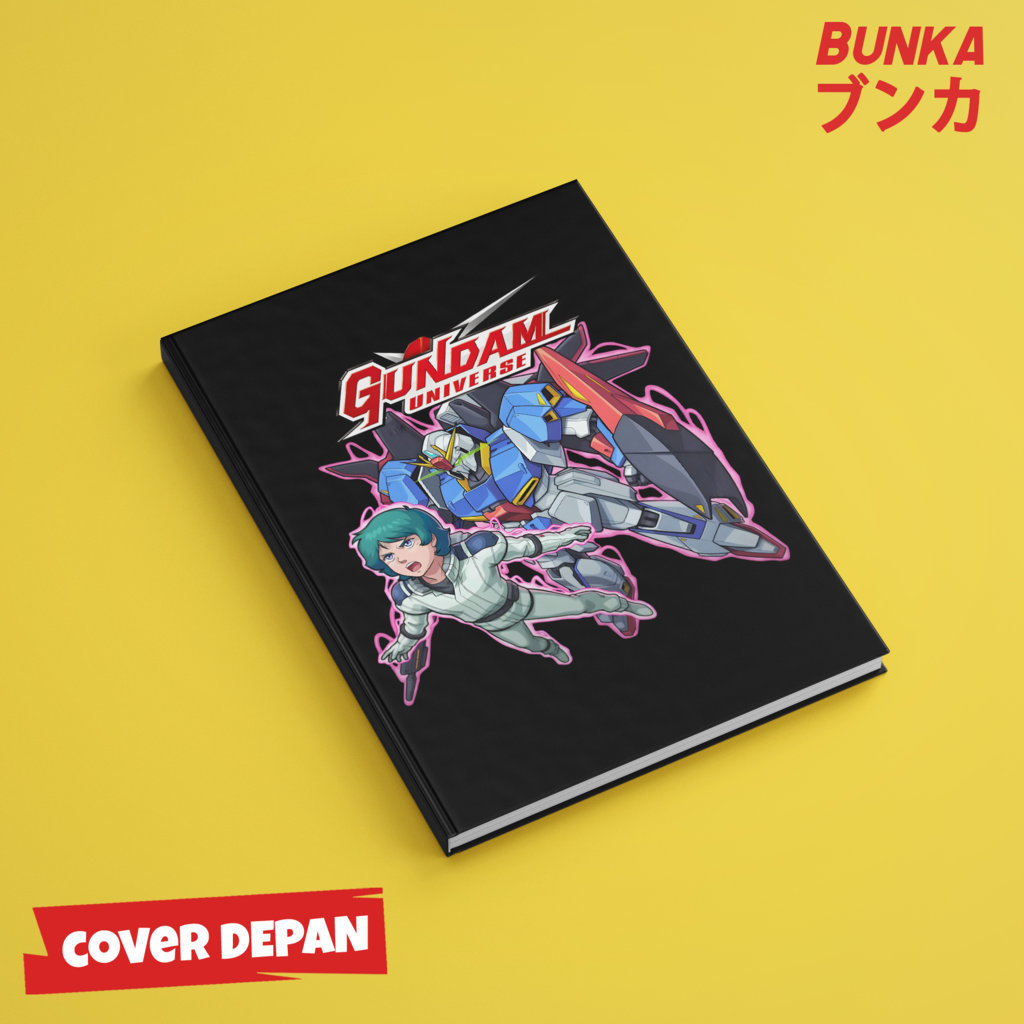 

Note Book Aesthetic Anime Gundam Kamille Bidan Design Hardcover A5 Buku Tulis Catatan Notes Agenda Planner Jurnal vintage buku catatan story book kado anniversary valentine cowok cewek murah