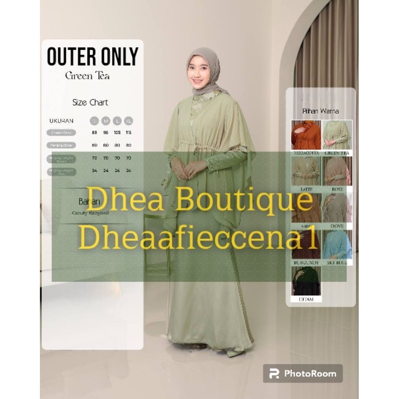 DHEA BOUTIQUE /DHEAAFIECCENA/♥️OUTER CERUTY BABYBOLL♥️(PO) OUTER ONLY/OUTER KONDANGAN/OUTER BRIDESMA