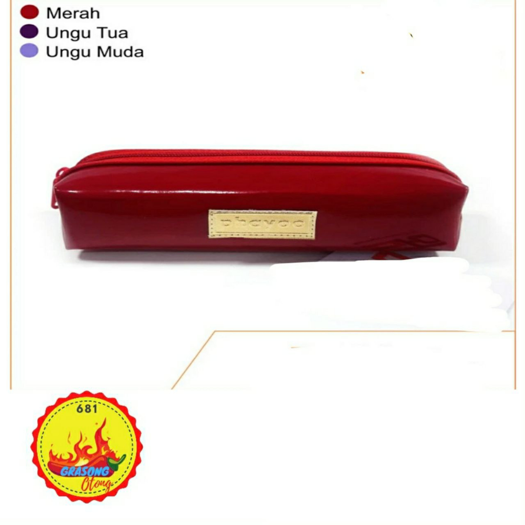 

Tempat pensil Gloosy Phayo - warna Ungu muda