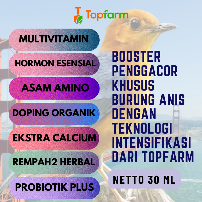 Gacor Penggacor Burung Anis Merah / Vitamin Burung Anis Kembang / Obat Burung Anis Biar Gacor /