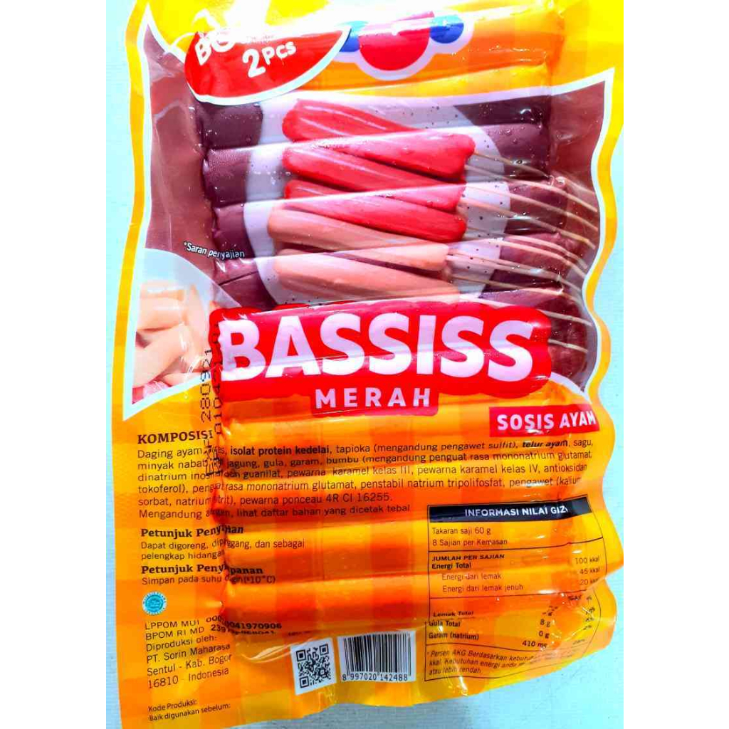 

SOSIS BASIS MERAH 888 ISI 21pcs