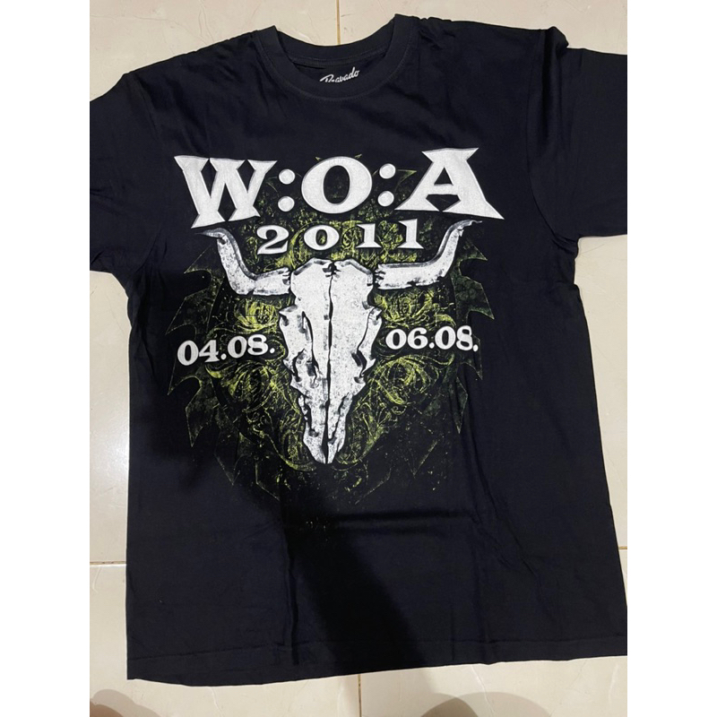 Tshirt Event Metal Wacken Open Air 2011 original official new