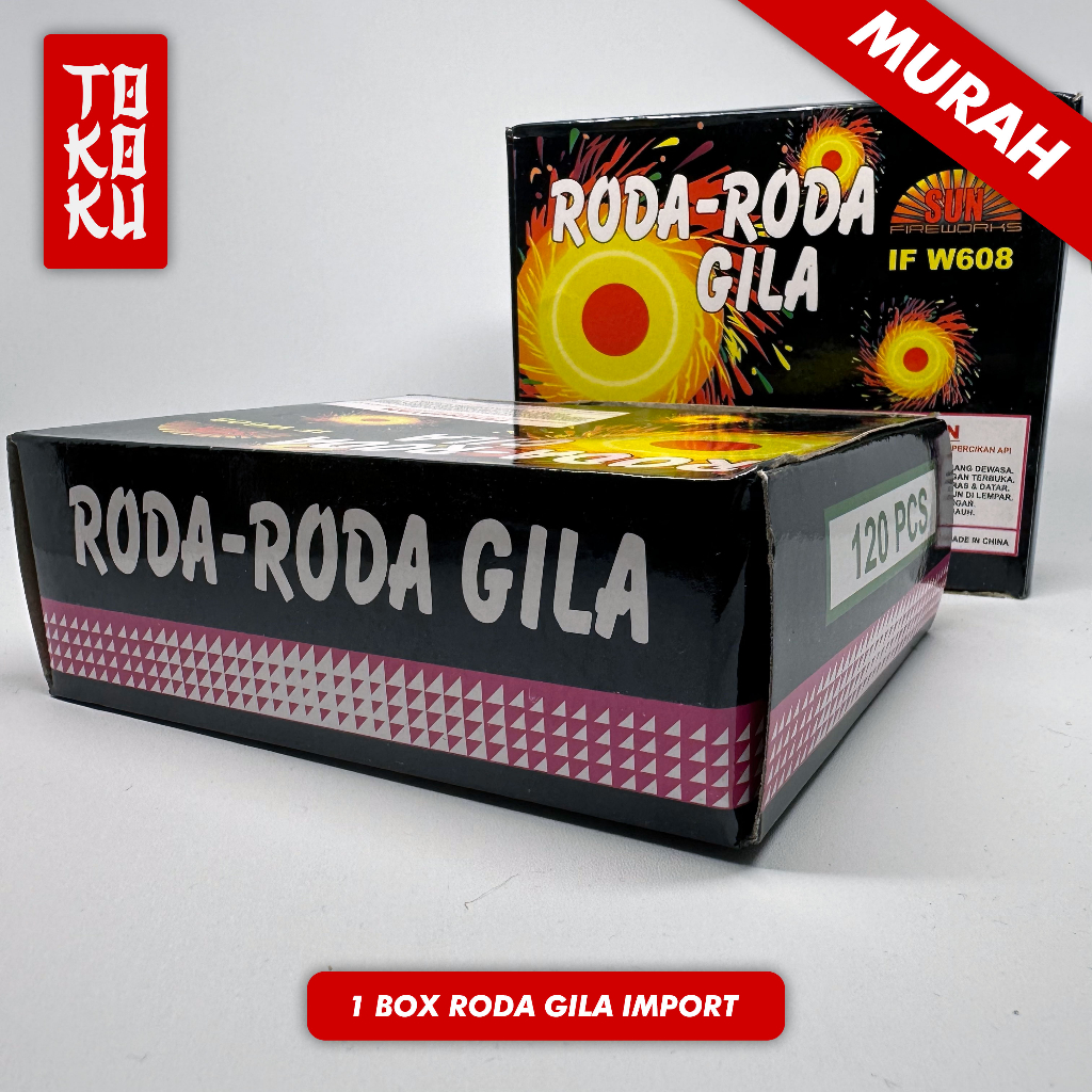 Mainan Anak | Roda Gila Import | 1 Box | Tokoku
