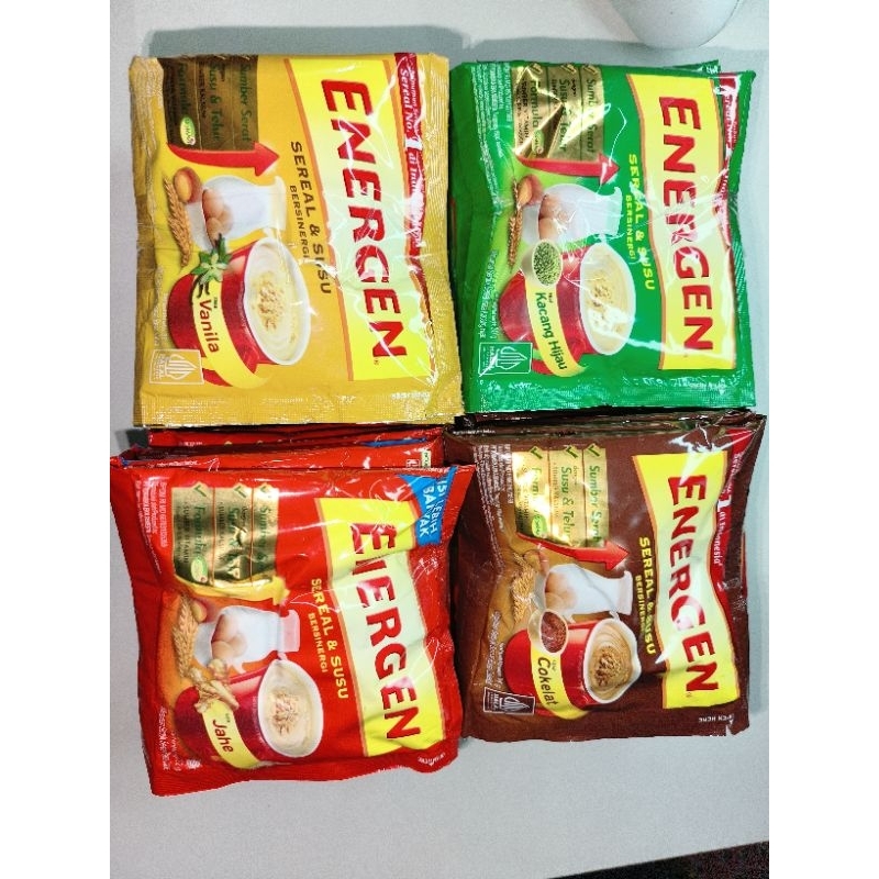 

Energen minuman sereal 1rtgx10pcs