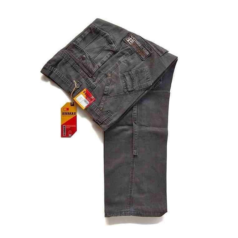 Celana Panjang Cargo Kempol Bahan Jeans