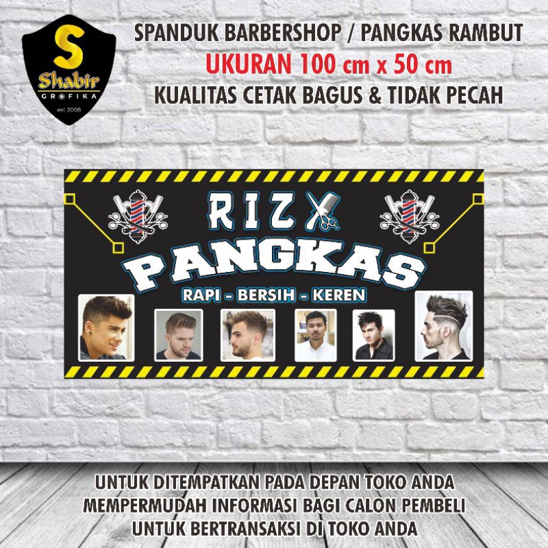 SPANDUK BARBERSHOP, TUKANG PANGKAS, CUKUR RAMBUT