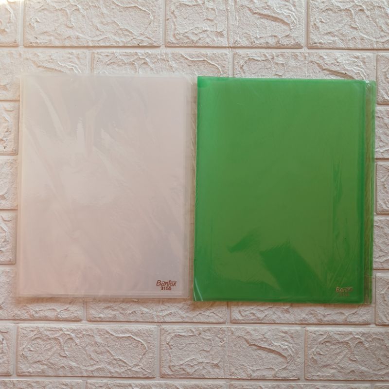 

BANTEX 3155 Clear File Holder PP Display Book Ukuran A4 isi 20 Pockets
