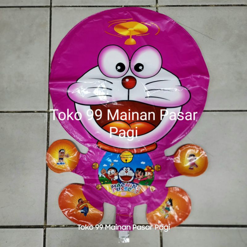 Balon Gas Foil Doraemon