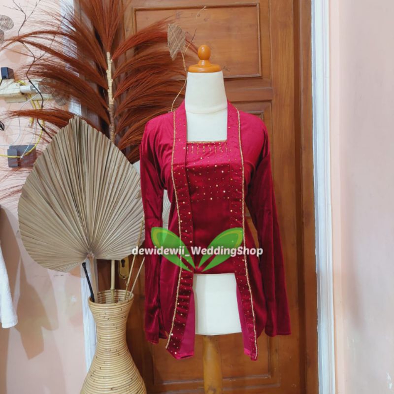 Kebaya Kutubaru Payet Tabur